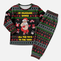 My Milkshake Bring Christmas Design Christmas Pajama Set Xmas Holiday Patterns - Wonder Print Shop