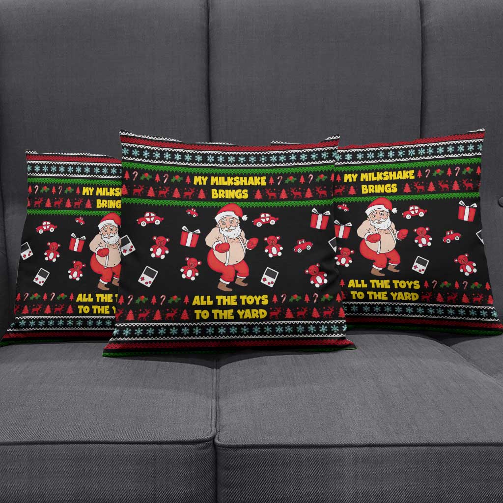 My Milkshake Bring Christmas Design Pillow Cover Xmas Holiday Patterns - Wonder Print Shop