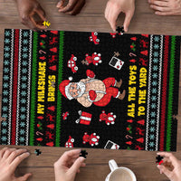 My Milkshake Bring Christmas Design Puzzle Xmas Holiday Patterns - Wonder Print Shop