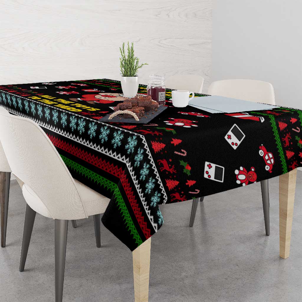 My Milkshake Bring Christmas Design Tablecloth Xmas Holiday Patterns - Wonder Print Shop