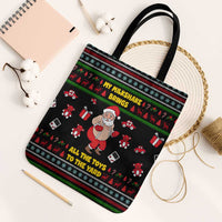 My Milkshake Bring Christmas Design Tote Bag Xmas Holiday Patterns - Wonder Print Shop