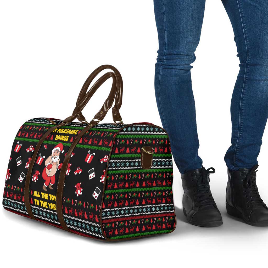 My Milkshake Bring Christmas Design Travel Bag Xmas Holiday Patterns - Wonder Print Shop
