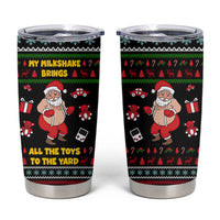 My Milkshake Bring Christmas Design Tumbler Cup Xmas Holiday Patterns - Wonder Print Shop