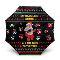 My Milkshake Bring Christmas Design Umbrella Xmas Holiday Patterns - Wonder Print Shop