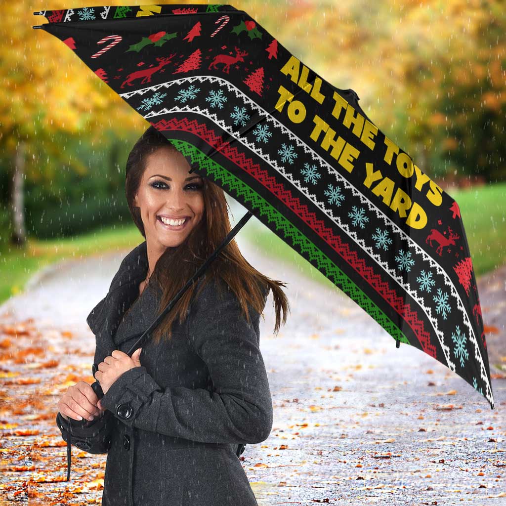 My Milkshake Bring Christmas Design Umbrella Xmas Holiday Patterns - Wonder Print Shop