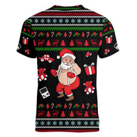 My Milkshake Bring Christmas Design Women V-Neck T-Shirt Xmas Holiday Patterns - Wonder Print Shop