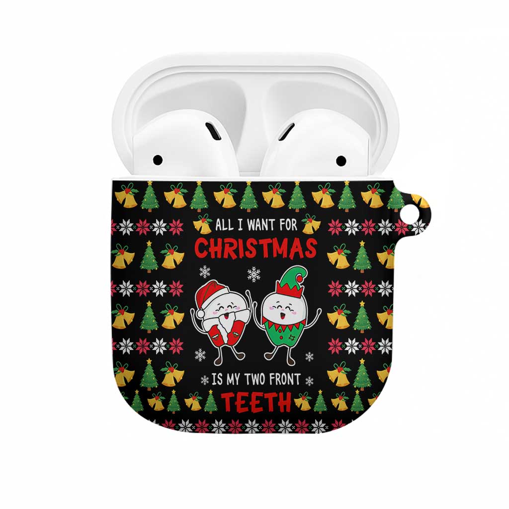 My Two Front Teeth Christmas Design AirPods Case Xmas Holiday Patterns - Wonder Print Shop