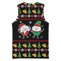 My Two Front Teeth Christmas Design Basketball Jersey Xmas Holiday Patterns - Wonder Print Shop