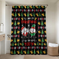 My Two Front Teeth Christmas Design Bathroom Set Xmas Holiday Patterns - Wonder Print Shop
