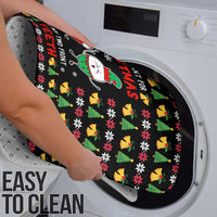 My Two Front Teeth Christmas Design Bathroom Set Xmas Holiday Patterns - Wonder Print Shop