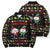 My Two Front Teeth Christmas Design Bomber Puffer Jacket Xmas Holiday Patterns - Wonder Print Shop