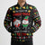 My Two Front Teeth Christmas Design Bomber Puffer Jacket Xmas Holiday Patterns - Wonder Print Shop