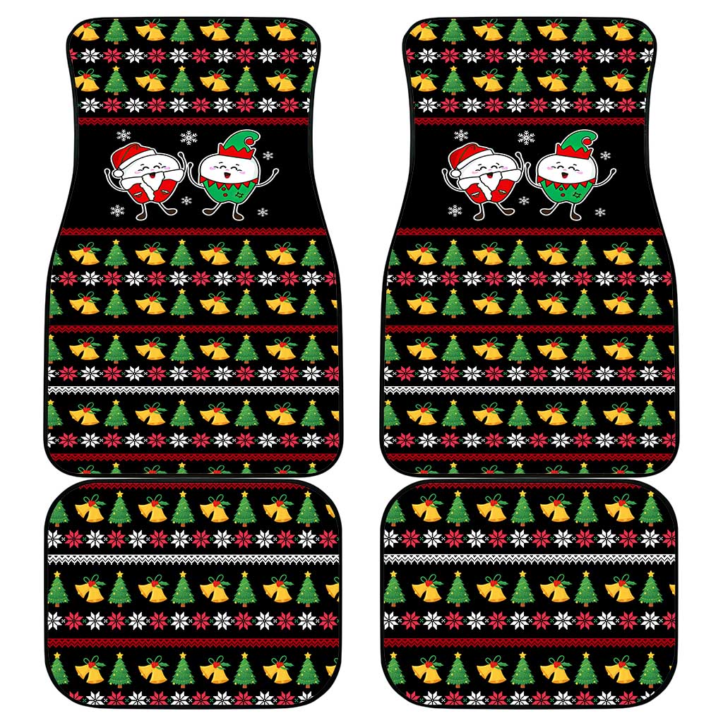 My Two Front Teeth Christmas Design Car Mats Xmas Holiday Patterns - Wonder Print Shop