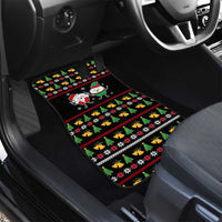 My Two Front Teeth Christmas Design Car Mats Xmas Holiday Patterns - Wonder Print Shop
