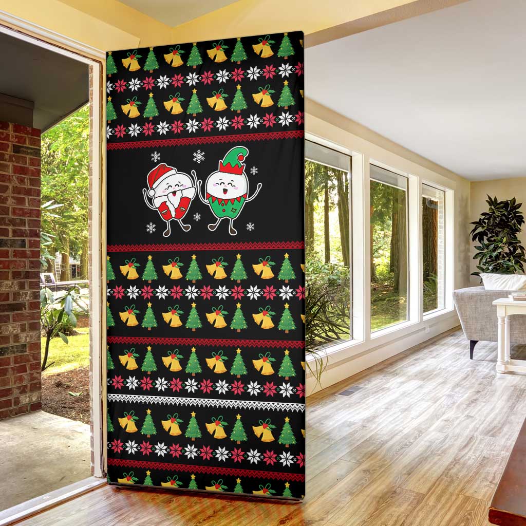 My Two Front Teeth Christmas Design Door Cover Xmas Holiday Patterns - Wonder Print Shop