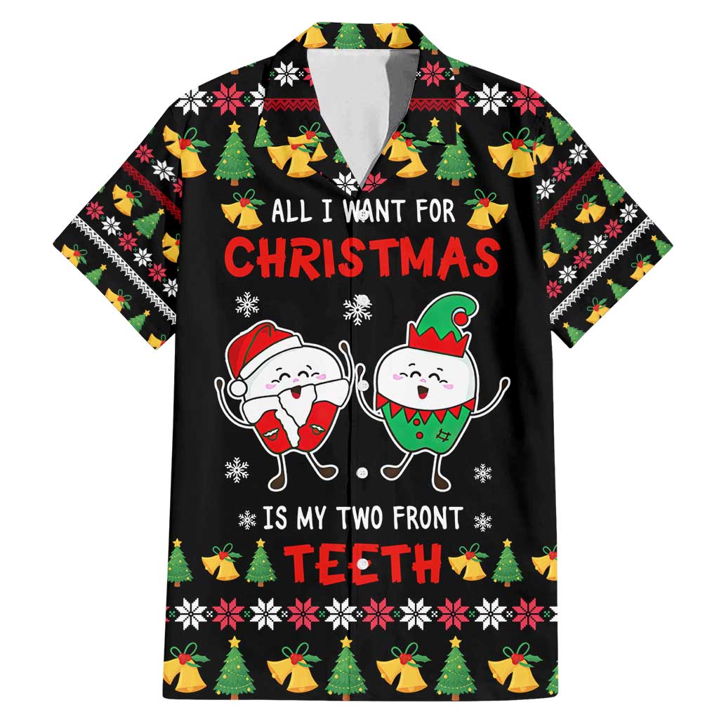 My Two Front Teeth Christmas Design Family Matching Mermaid Dress and Hawaiian Shirt Xmas Holiday Patterns - Wonder Print Shop