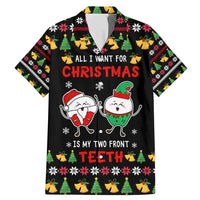 My Two Front Teeth Christmas Design Family Matching Mermaid Dress and Hawaiian Shirt Xmas Holiday Patterns - Wonder Print Shop