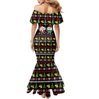 My Two Front Teeth Christmas Design Family Matching Mermaid Dress and Hawaiian Shirt Xmas Holiday Patterns - Wonder Print Shop