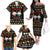 My Two Front Teeth Christmas Design Family Matching Off The Shoulder Long Sleeve Dress and Hawaiian Shirt Xmas Holiday Patterns - Wonder Print Shop