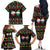 My Two Front Teeth Christmas Design Family Matching Off The Shoulder Long Sleeve Dress and Hawaiian Shirt Xmas Holiday Patterns - Wonder Print Shop