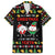 My Two Front Teeth Christmas Design Family Matching Off The Shoulder Long Sleeve Dress and Hawaiian Shirt Xmas Holiday Patterns - Wonder Print Shop