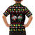 My Two Front Teeth Christmas Design Family Matching Short Sleeve Bodycon Dress and Hawaiian Shirt Xmas Holiday Patterns - Wonder Print Shop