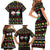 My Two Front Teeth Christmas Design Family Matching Short Sleeve Bodycon Dress and Hawaiian Shirt Xmas Holiday Patterns - Wonder Print Shop