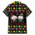 My Two Front Teeth Christmas Design Family Matching Short Sleeve Bodycon Dress and Hawaiian Shirt Xmas Holiday Patterns - Wonder Print Shop