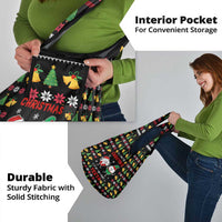 My Two Front Teeth Christmas Design Grocery Bag Xmas Holiday Patterns - Wonder Print Shop