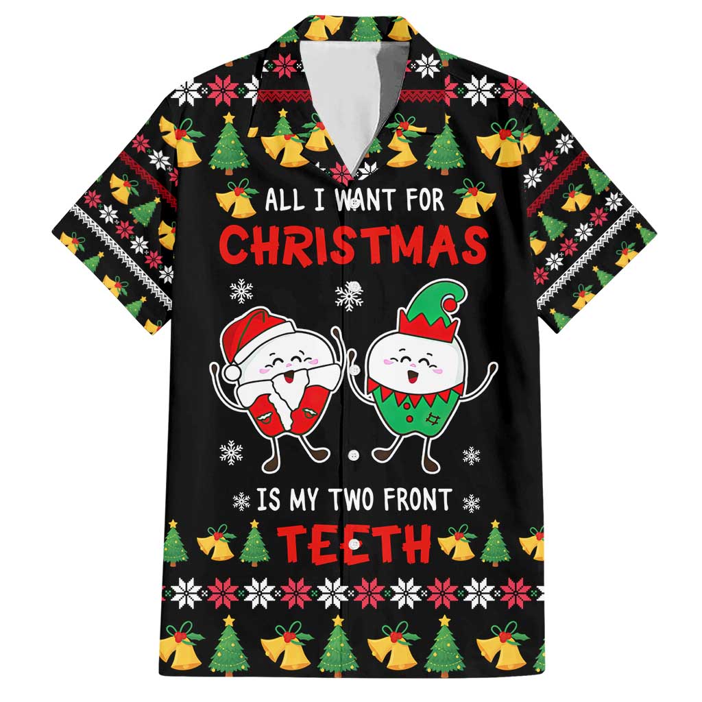 My Two Front Teeth Christmas Design Hawaiian Shirt Xmas Holiday Patterns - Wonder Print Shop