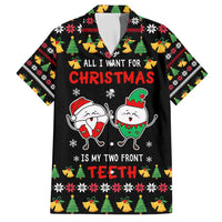 My Two Front Teeth Christmas Design Hawaiian Shirt Xmas Holiday Patterns - Wonder Print Shop