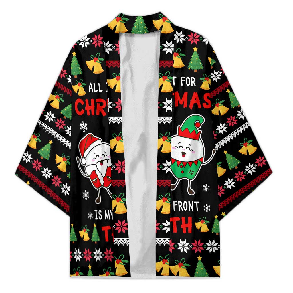 My Two Front Teeth Christmas Design Kimono Xmas Holiday Patterns - Wonder Print Shop