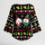 My Two Front Teeth Christmas Design Kimono Sleeve Blouse Xmas Holiday Patterns - Wonder Print Shop