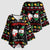 My Two Front Teeth Christmas Design Kimono Sleeve Blouse Xmas Holiday Patterns - Wonder Print Shop