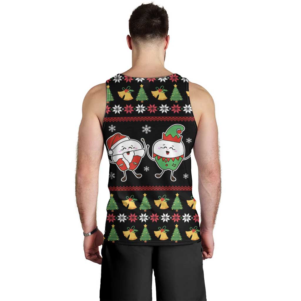 My Two Front Teeth Christmas Design Men Tank Top Xmas Holiday Patterns - Wonder Print Shop