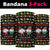 My Two Front Teeth Christmas Design Neck Gaiter Xmas Holiday Patterns - Wonder Print Shop