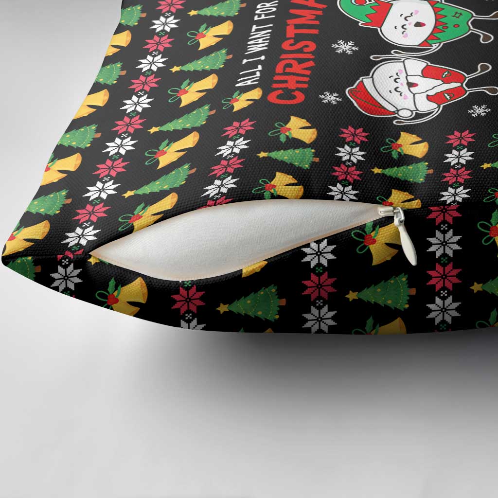 My Two Front Teeth Christmas Design Pillow Cover Xmas Holiday Patterns - Wonder Print Shop