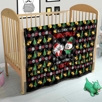My Two Front Teeth Christmas Design Quilt Xmas Holiday Patterns - Wonder Print Shop