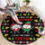My Two Front Teeth Christmas Design Round Carpet Xmas Holiday Patterns - Wonder Print Shop