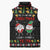 My Two Front Teeth Christmas Design Sleeveless Puffer Jacket Xmas Holiday Patterns - Wonder Print Shop
