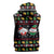 My Two Front Teeth Christmas Design Sleeveless Zip Hoodie Xmas Holiday Patterns - Wonder Print Shop