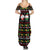 My Two Front Teeth Christmas Design Summer Maxi Dress Xmas Holiday Patterns - Wonder Print Shop