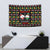My Two Front Teeth Christmas Design Tapestry Xmas Holiday Patterns - Wonder Print Shop