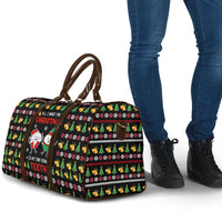My Two Front Teeth Christmas Design Travel Bag Xmas Holiday Patterns - Wonder Print Shop