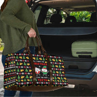 My Two Front Teeth Christmas Design Travel Bag Xmas Holiday Patterns - Wonder Print Shop
