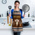 Native Skull Christmas Design Apron Xmas Holiday Patterns - Wonder Print Shop