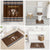 Native Skull Christmas Design Bathroom Set Xmas Holiday Patterns - Wonder Print Shop