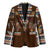 Native Skull Christmas Design Blazer Xmas Holiday Patterns - Wonder Print Shop