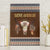 Native Skull Christmas Design Canvas Wall Art Xmas Holiday Patterns - Wonder Print Shop