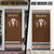 Native Skull Christmas Design Door Cover Xmas Holiday Patterns - Wonder Print Shop